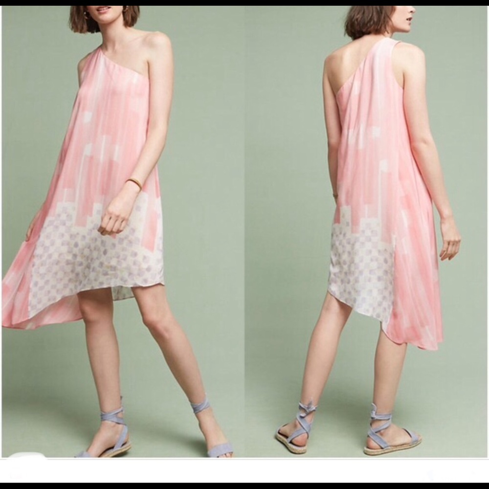 Anthropologie Silk Dress By Maeve size 4 small